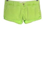 HOLLISTER Hot Pants Damen Kurze Hose Gr. DE 34 grün Casual-Look