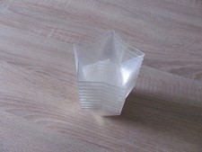 10 Dessertbecher 5 eckig