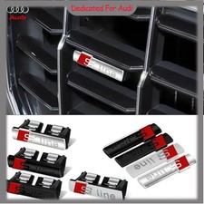 Hochwertiges S line RS Emblem für Kühlergrill Motorhaube oder Heck