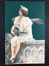 AK - antike Erotik Postkarte -