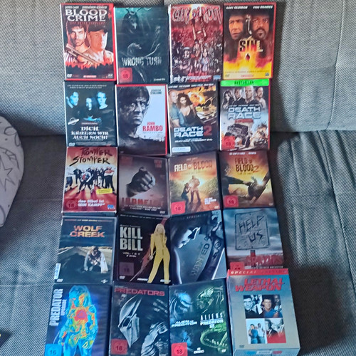 Dvd paket fsk uncut horror - fsk,