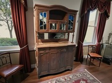 Antik Jugendstil Buffet Schrank Wohnzimmerschrank 130x210x50cm