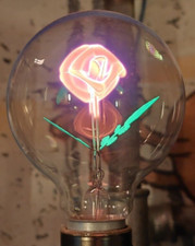 SELTENE Glimm G80 Blumen Lampe