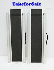 Rollstuhlrampen 1 Paar Rampen Alurampen 133,5/75 x 25/19 x 5 cm 1 Paar TFS412
