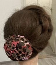 Knotennetz, Dutt, Ballerina, Mit Pferden, Turnierfrisur Haarschmuck