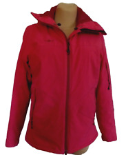 Kaikkialla Damen Soft Shell Kapuzen Jacke Gr.  40 Koralle