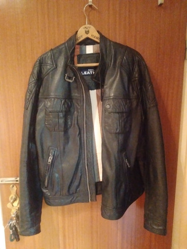 Superdry lederjacke echt - superdry,
