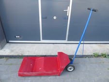 Papierrollen Wagen Transportwagen Trolley Papier Rot