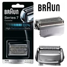 Scherkopf Für Braun Series 7, 70S Scherkopf Series 7 Scherkopf Ersatzkopf Silber