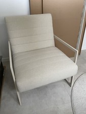 leger home by lena gercke Sessel Neyla Westwing Beige Metall Stoff