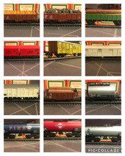 12 x GÜTERWAGON ★ MODELLBAHN TT ★ KONVOLUT ★