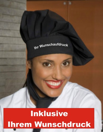 Kochmütze mit namen - kochmütze,