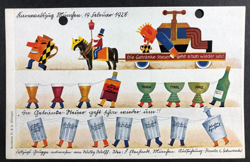 Rar orig faschingszug - !,