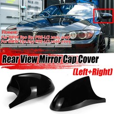 Paar Spiegelkappe Gehäuse Schwarz Für BMW E90 E91 E92 E93 2005-2009 PRE-LCI DE