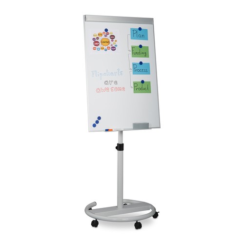 Flipchart mobil whiteboard - mobil, mit