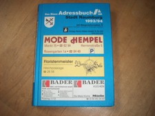 Adressbuch Stadt Naumburg