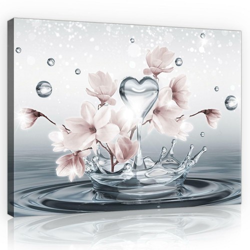 Leinwand bilder blumen - leinwand,
