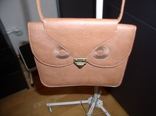 H&M kleine Tasche braun Eulenmotiv