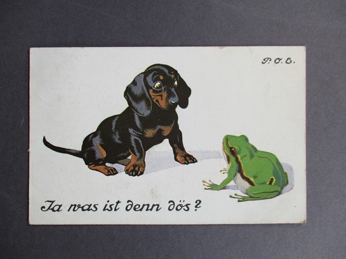 Künstler paul otto - künstler-ak,