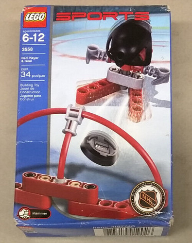 Lego sports nhl 3558 red - lego,