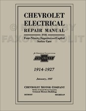 1914-1927 Chevrolet Elektrisch