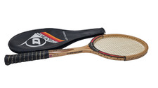 Dunlop Maxply Mcenroe Schläger Tennisschläger Holz Vintage Look LM5 - 4 5/8