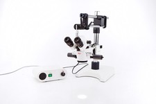 Leica WILD M651 Stereomikroskop Stereo Microscope Leica Schwenkarmstativ F=200