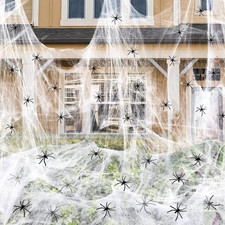 Halloween Deko Spinnennetz