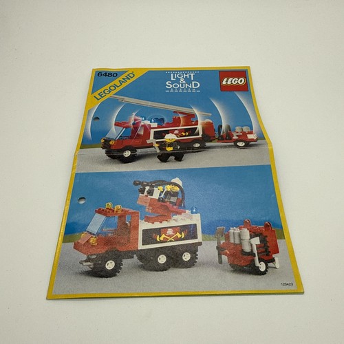 Lego 6480 feuerwehr ligh - ,
