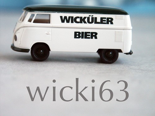 Brekina wicküler bier - brekina, vw