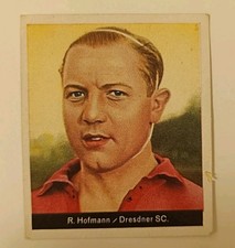 Sammelbild  Fussball Hinein Cigaretten Müller Richard Hofmann Dresdner SC