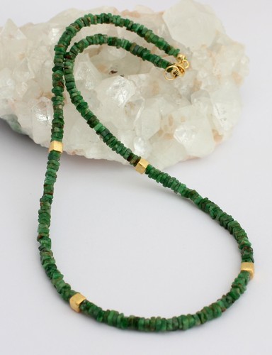 Tsavorit kette edelsteinkette - kette,