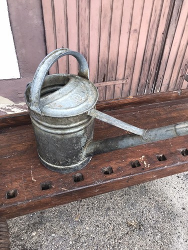 Zink gießkanne rosenkanne - /,