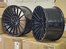 22 Zoll HAXER®️ Konkave Felgen Glanzschwarz BMW X5 X6+MERCEDES ML GLE AMG *NEU*