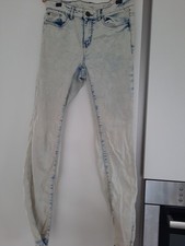 Esmara DamenHose Jeans Super Skinny Fit Gr.36 Blau Hell Washed By Heidi Klum Neu