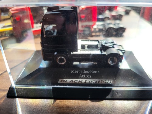 Herpa actros mp2 black - mb,
