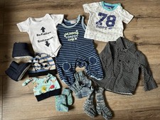 Newborn Baby Junge Bekleidungspaket Set Gr. 50-62 10 Teile
