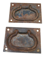 2x Truhengriff alt Griff