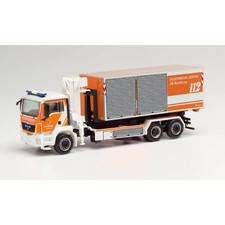 H0 MAN Wechsellader Feuerwehr