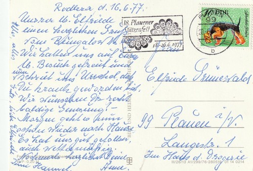 Ddr talsperre pöhl mit - ak,