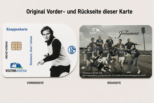 Knappenkarte schalke arena - schalke,
