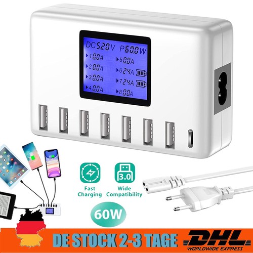 60w usb ladegerät - 60w, 8