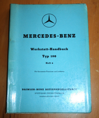 Werkstatthandbuch mercedes w - werkstatthandbuch,