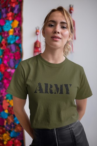 Damen shirt militär armee - damen-t-shirt,
