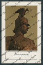 Kaiser Wilhelm II oberster Kriegsherr Büste Louis Tuaillon Köln Rheinbrücke 1914