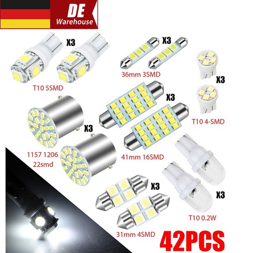 42pcs innenraumbeleuchtung - 42pcs,