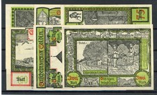 Soldin 6 Scheine Notgeld