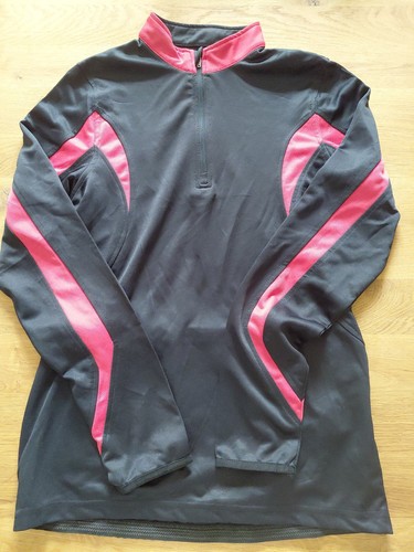 Damen fahrradshirt schwarz - fahrradshirt, rot