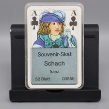 DDR Kartenspiel ~ Souvenir Skat Schach ~ Altenburger ASS ~ Toperhalt