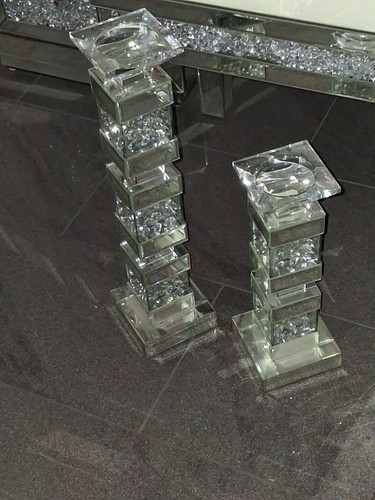 Verspiegelter kerzenhalter - xl,